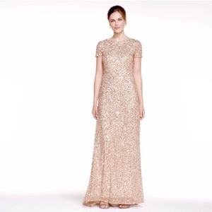 Adrianna Papell Beaded Formal Dress Size 6